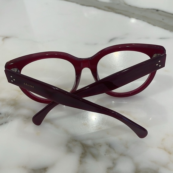 ⭐️Celine Translucent Blue Frames Glasses—Frame Only—GORGEOUS! Italy—Like New! - Picture 8 of 8